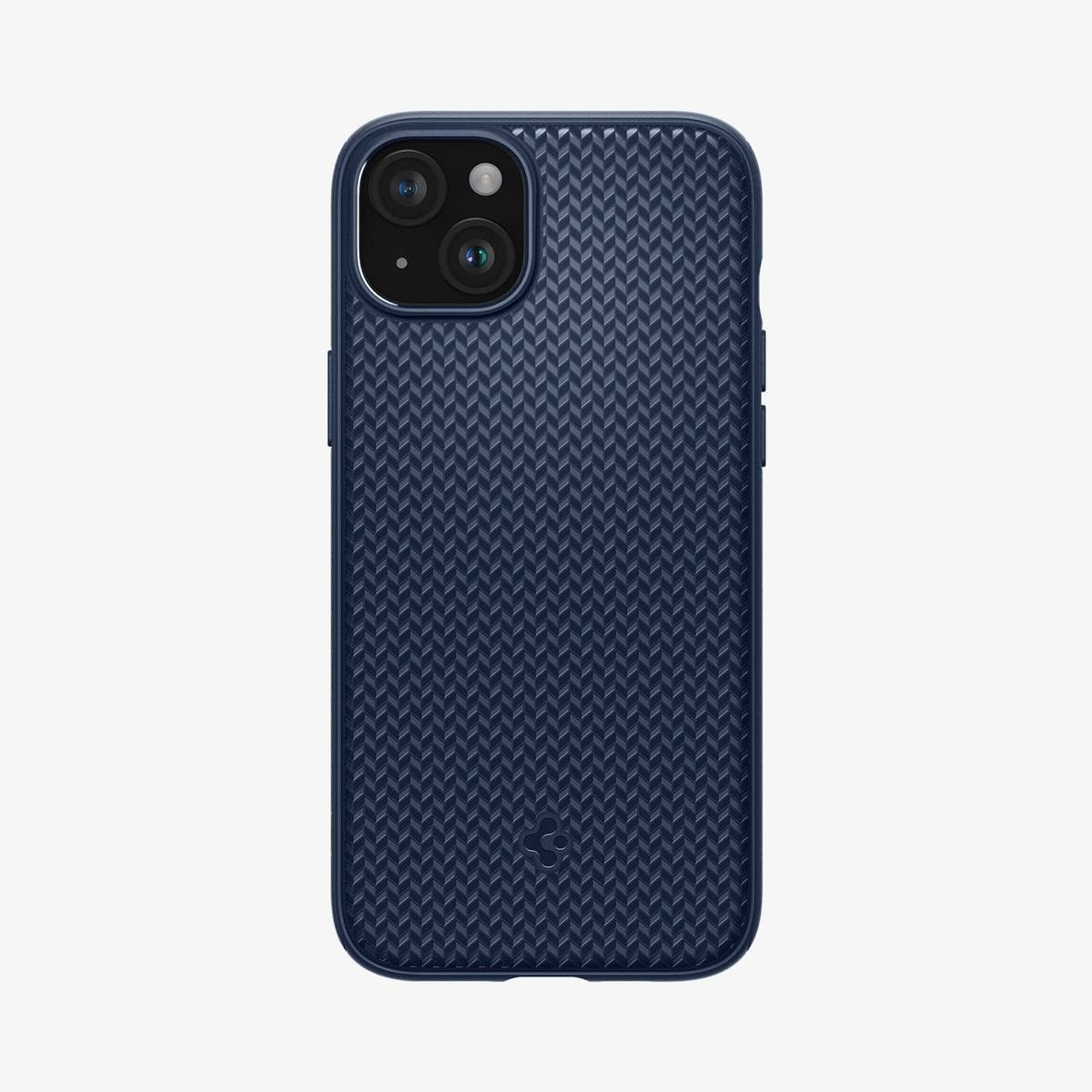 iPhone 15 Plus Kılıf, Spigen Mag Armor MagFit (MagSafe Uyumlu) Navy Blue