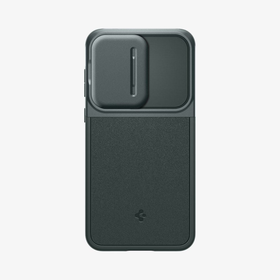 Spigen Galaxy A55 Kılıf Optik Armor Abyss Green