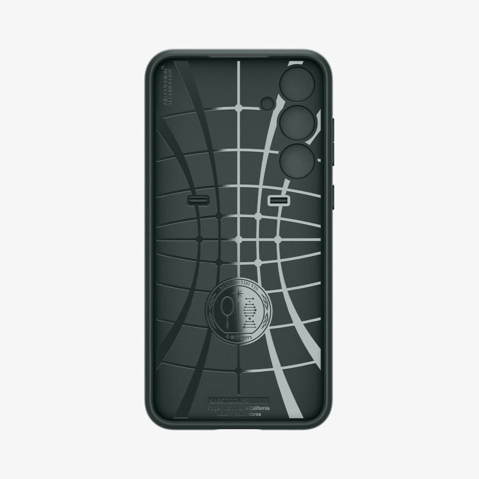 Spigen Galaxy A55 Kılıf Optik Armor Abyss Green