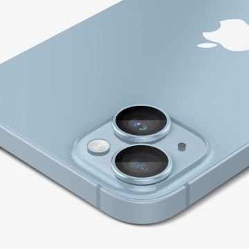 iPhone 15/15 Plus Kamera Lens Koruyucu (2 adet) Blue
