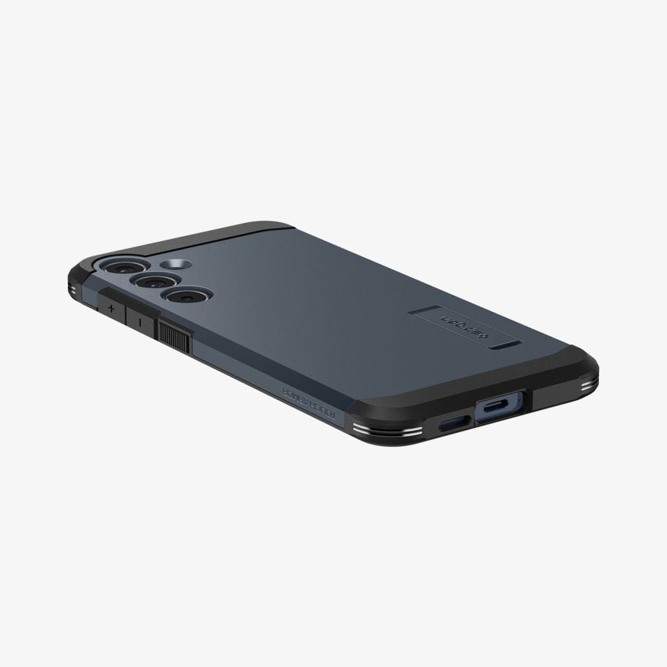 Samsung Galaxy A55 Kılıf, Spigen Tough Armor Metal Slate