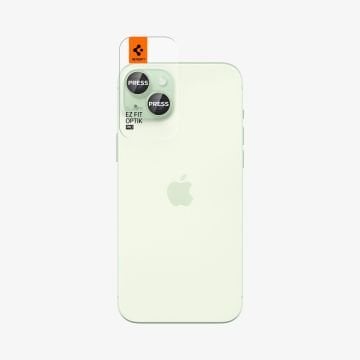 iPhone 15/15 Plus Kamera Lens Koruyucu (2 adet) Green
