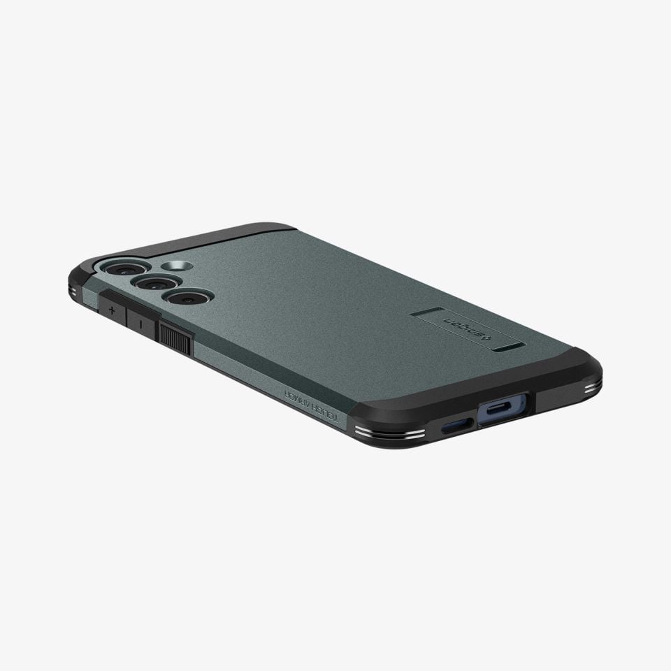 Samsung Galaxy A55 Kılıf, Spigen Tough Armor Abyss Green