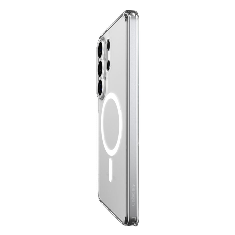 Spigen Samsung Galaxy S26 Ultra ile Uyumlu ince Kılıf Ultra Hybrid Sararmaya Dayanıklı DuraClear™ Hava Kanalı Teknolojisi™ Askeri Sınıf Koruma MagFit Şeffaf Kapak Clear White