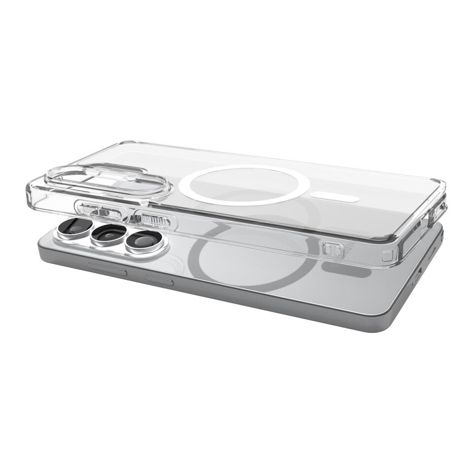Spigen Samsung Galaxy S26 Ultra ile Uyumlu ince Kılıf Ultra Hybrid Sararmaya Dayanıklı DuraClear™ Hava Kanalı Teknolojisi™ Askeri Sınıf Koruma MagFit Şeffaf Kapak Clear White