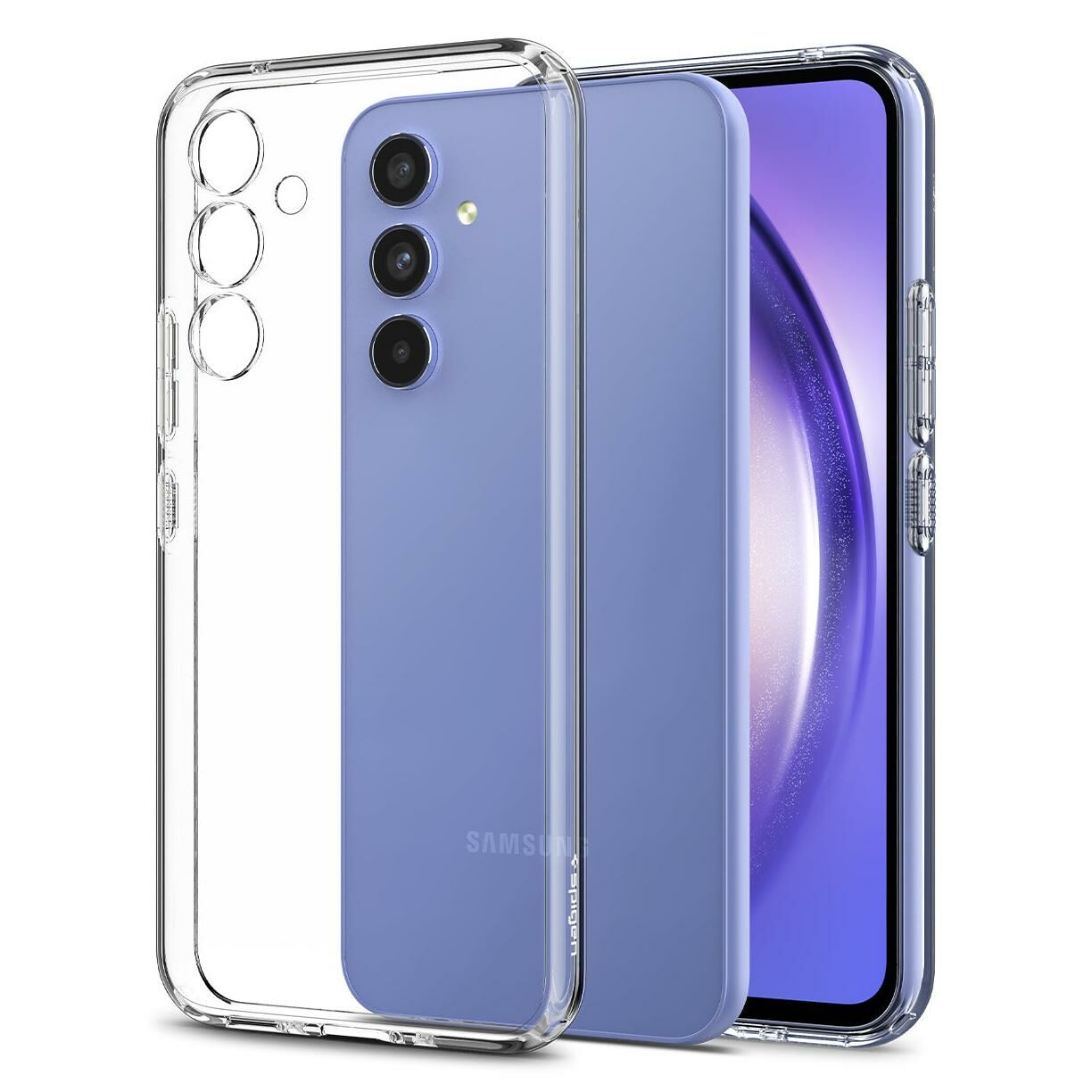 Galaxy A54 5G Kılıf, Spigen Liquid Crystal 4 Tarafı Tam Koruma