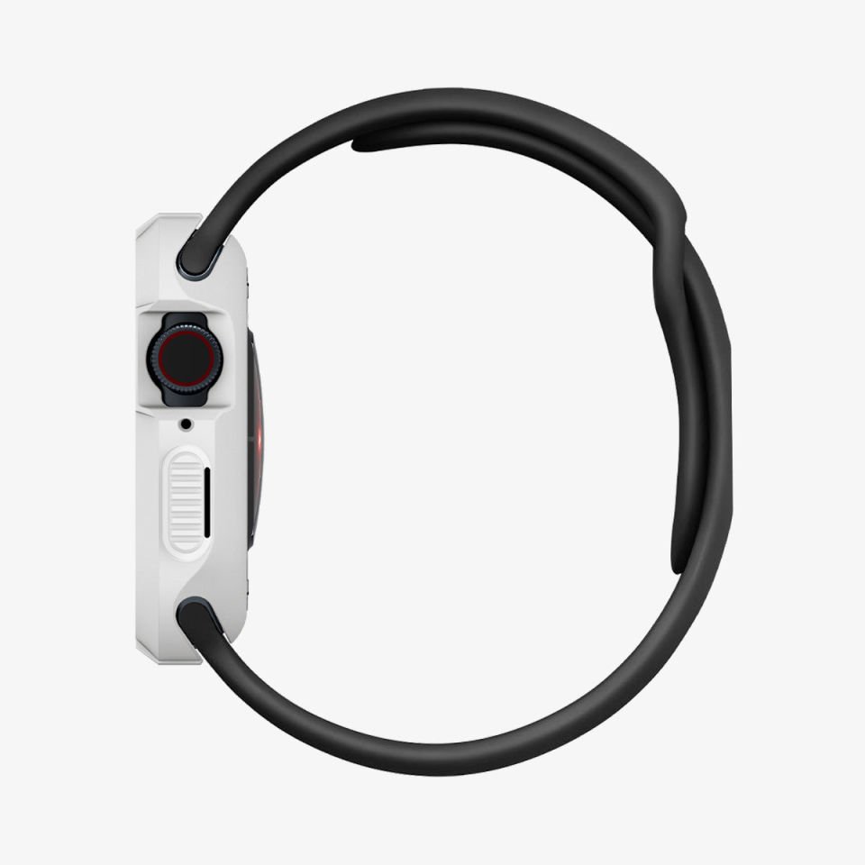 Spigen Apple Watch 41mm/40mm (Seri 9/8/SE2/7/6/SE/5/4) Kılıf Rugged Armor White