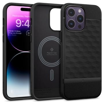 iPhone 14 Pro Kılıf, Caseology Parallax Mag (MagSafe Uyumlu) Matte Black