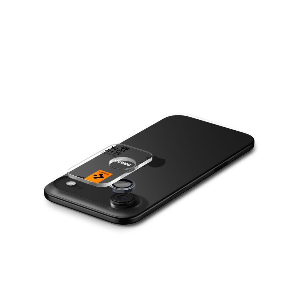 Spigen iPhone Air Kamera Lens Camı Koruyucu Kolay Kurulum GLAS.tR EZ Fit Optik Pro (2 Adet) Gray
