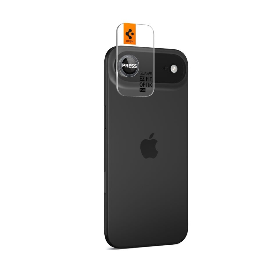 Spigen iPhone Air Kamera Lens Camı Koruyucu Kolay Kurulum GLAS.tR EZ Fit Optik Pro (2 Adet) Gray