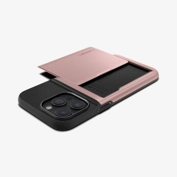 iPhone 15 Pro Max Kılıf, Spigen Slim Armor CS Rose Gold