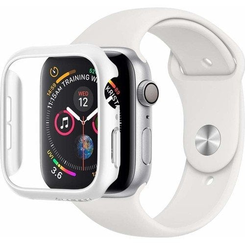 Spigen Apple Watch 44mm (Seri SE2/6/SE/5/4) Kılıf Thin Fit White