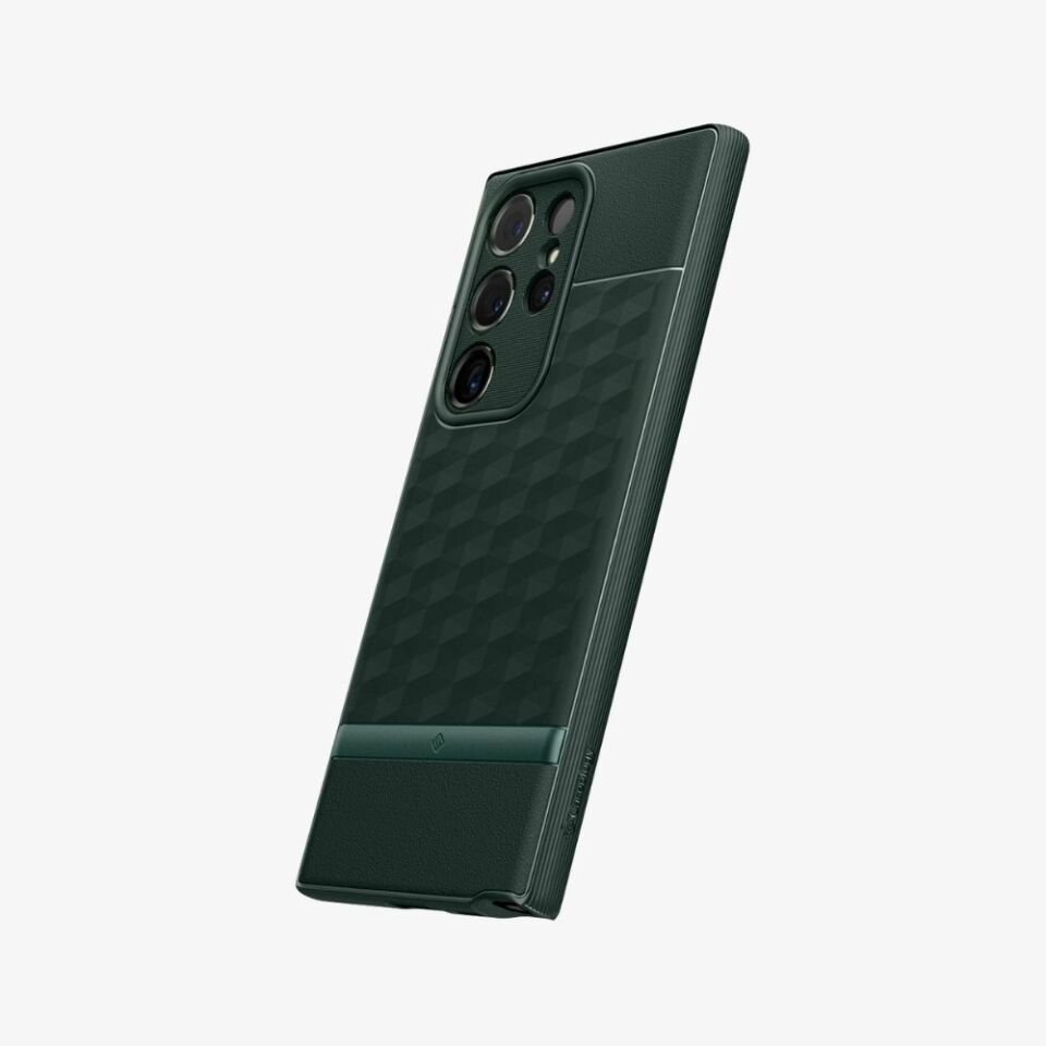 Spigen Caseology Galaxy S23 Ultra Kılıf Parallax Midnight Green