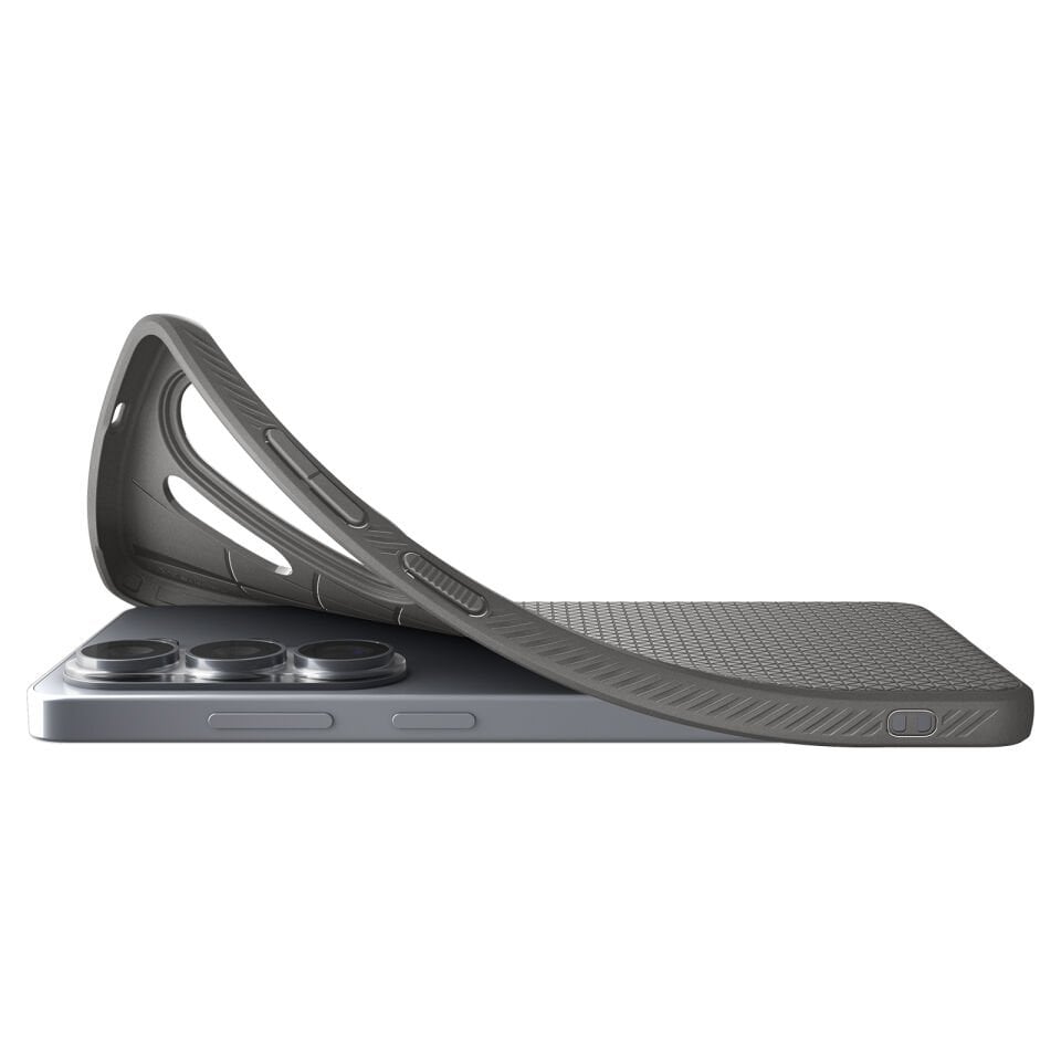 Spigen Samsung Galaxy S26 Ultra ile Uyumlu ince Kılıf Liquid Air Hava Kanalı Teknolojisi™ Askeri Sınıf Koruma Dokulu Yüzey Kapak Marble Gray