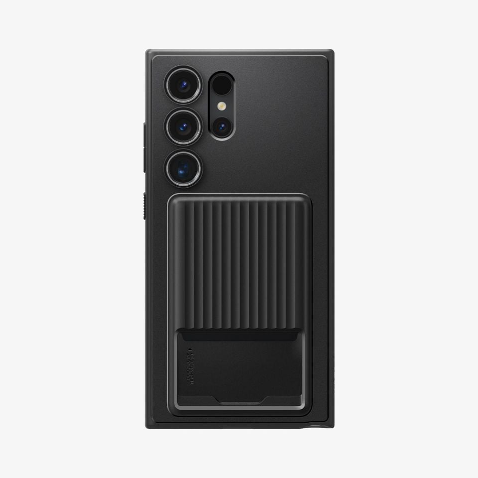 Galaxy S24 Ultra Kılıf, Spigen Liquid Slot Matte Black