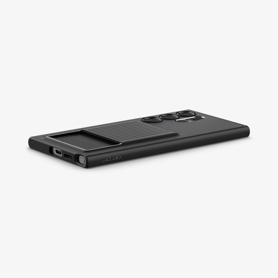 Galaxy S24 Ultra Kılıf, Spigen Liquid Slot Matte Black