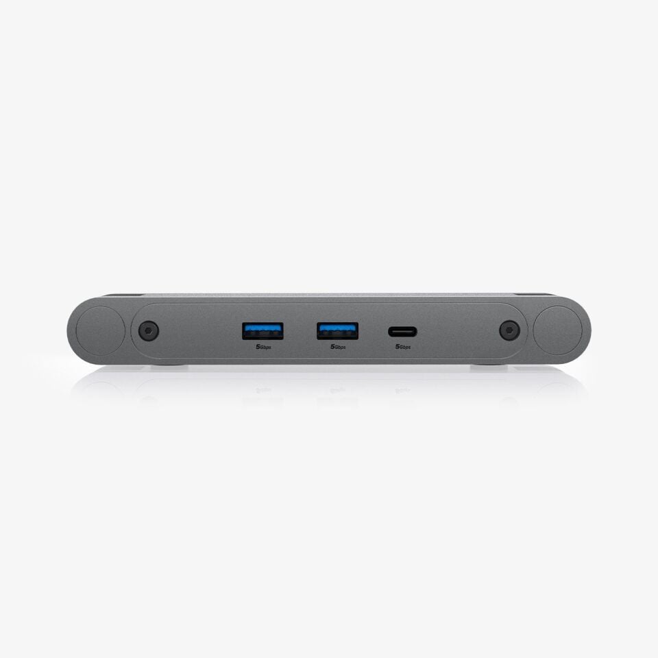 Spigen Dizüstü Laptop Notebook / MacBook Ayarlanabilir Masa Standı / Multi Hub Çoklayıcı 6 in 1 Port Space Gray