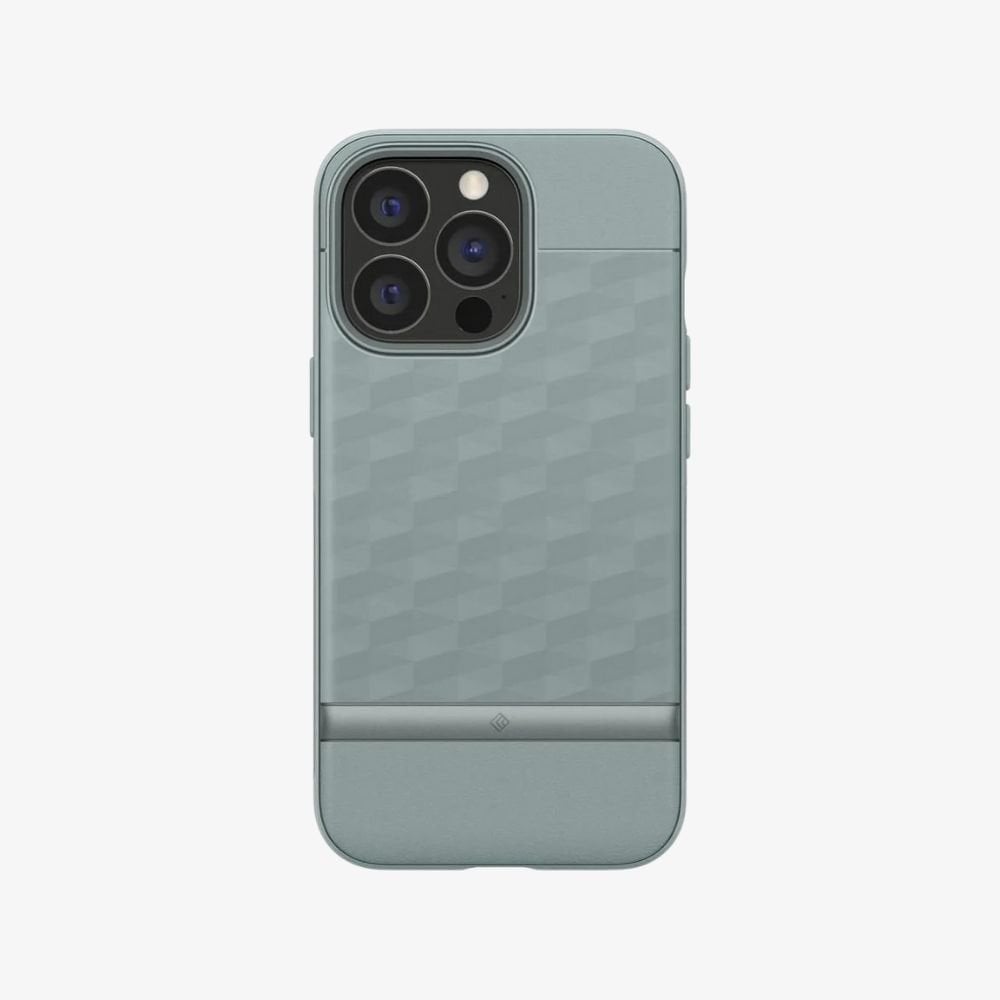 Spigen Caseology iPhone 13 Pro Max Kılıf Parallax Sage Green