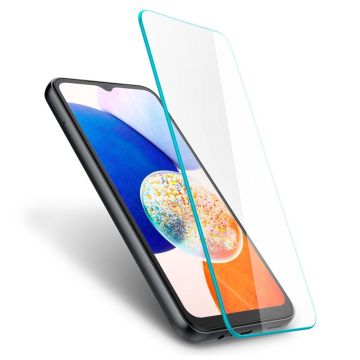 Galaxy A14 5G Cam Ekran Koruyucu, Spigen Glas.tR Slim (2 Adet)