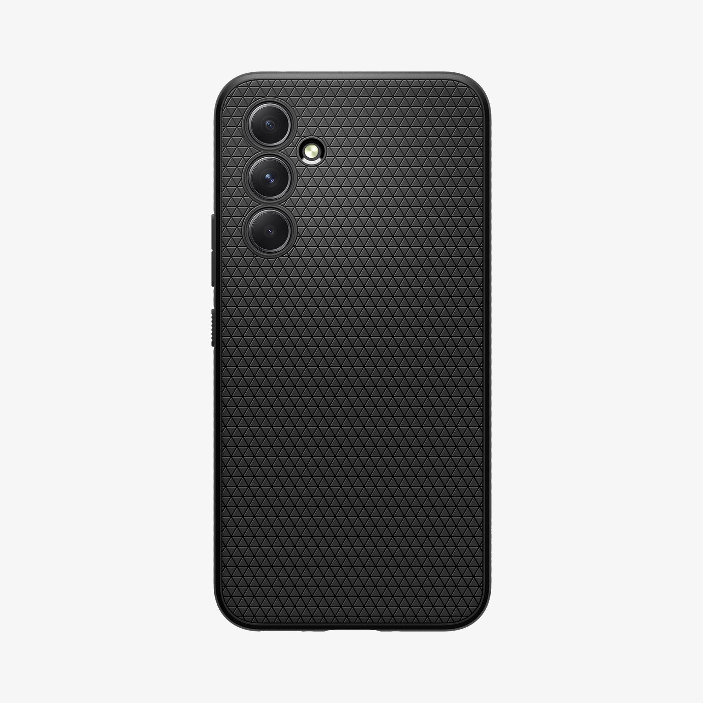 Spigen Galaxy A54 ince Kılıf Liquid Air Hava Kanalı Teknolojisi™ Askeri Sınıf Koruma Dokulu Yüzey Kapak Matte Black