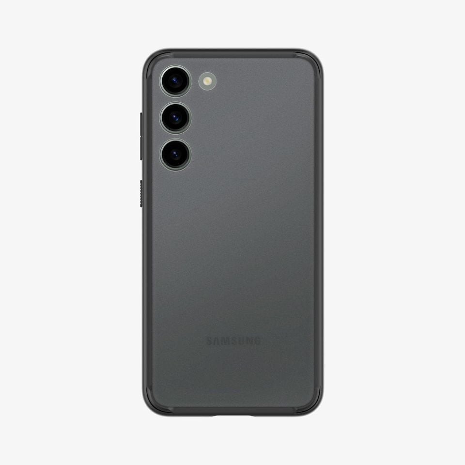 Galaxy S23 Kılıf, Spigen Ultra Hybrid Frost Black