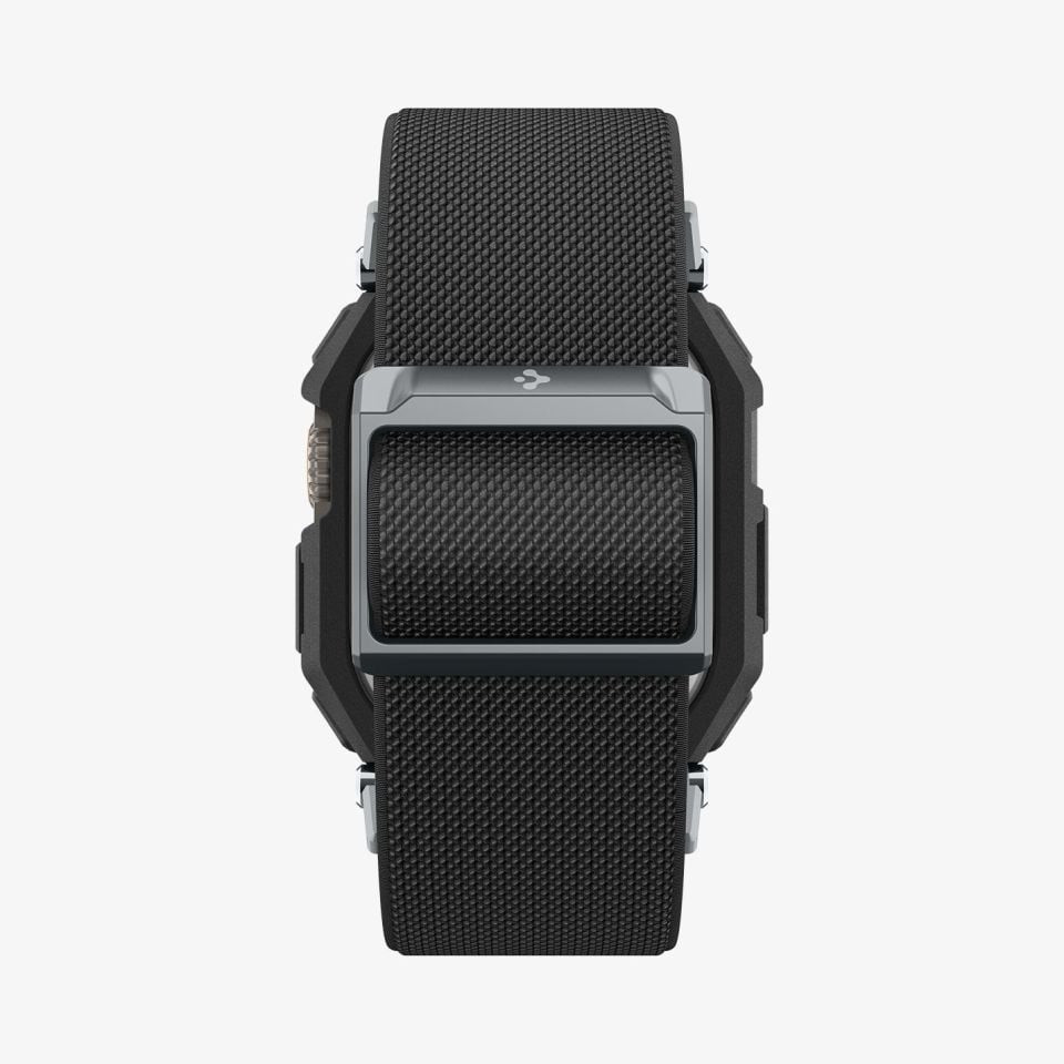 Spigen Apple Watch 49mm (Ultra 2/1) Kılıf & Kordon Kayış Lite Fit Pro Matte Black