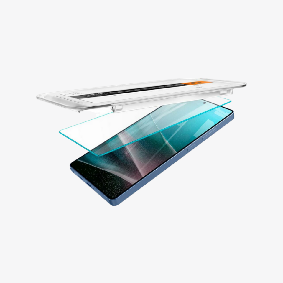 Spigen Galaxy S25 Ultra Cam Ekran Koruyucu Kolay Kurulum Glas.tR EZ Fit HD (2 Adet) - AGL09082
