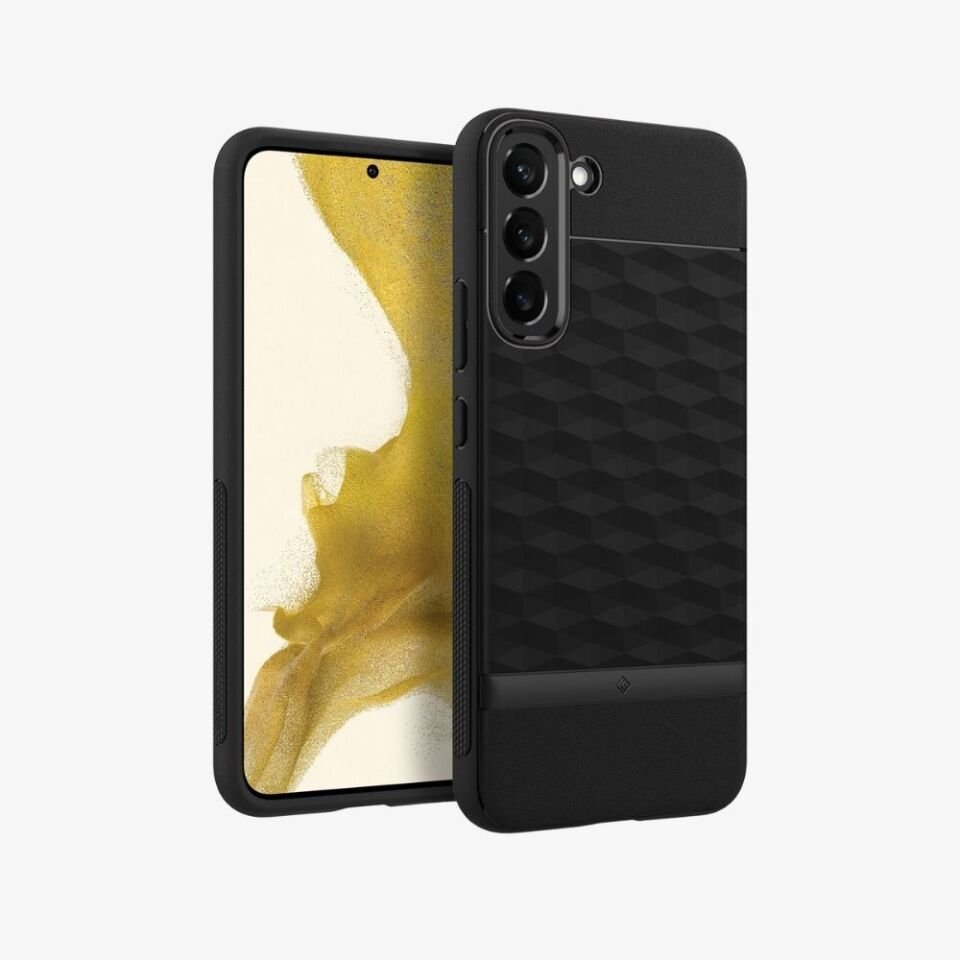 Spigen Caseology Galaxy S22 Plus Kılıf Parallax Matte Black