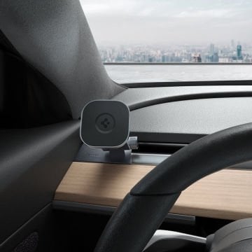 Spigen OneTap MagFit Tesla Model Y & 3 Uyumlu Ön Konsol Araç Tutucu ITT85-2