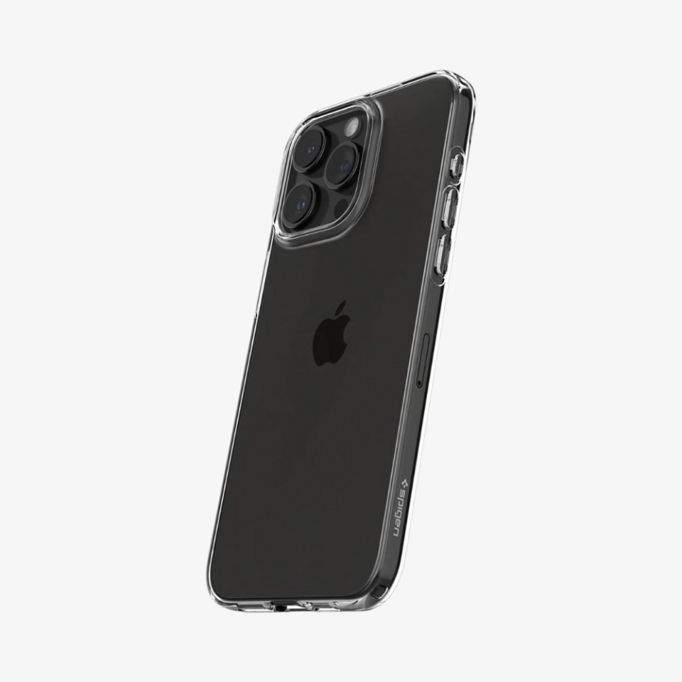 iPhone 15 Pro Max Kılıf, Spigen Crystal Flex Crystal Clear