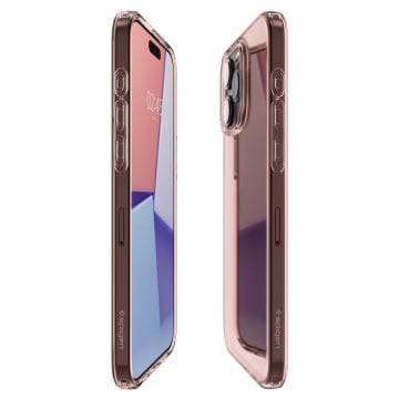 iPhone 15 Pro Max Kılıf, Spigen Crystal Flex Rose Crystal