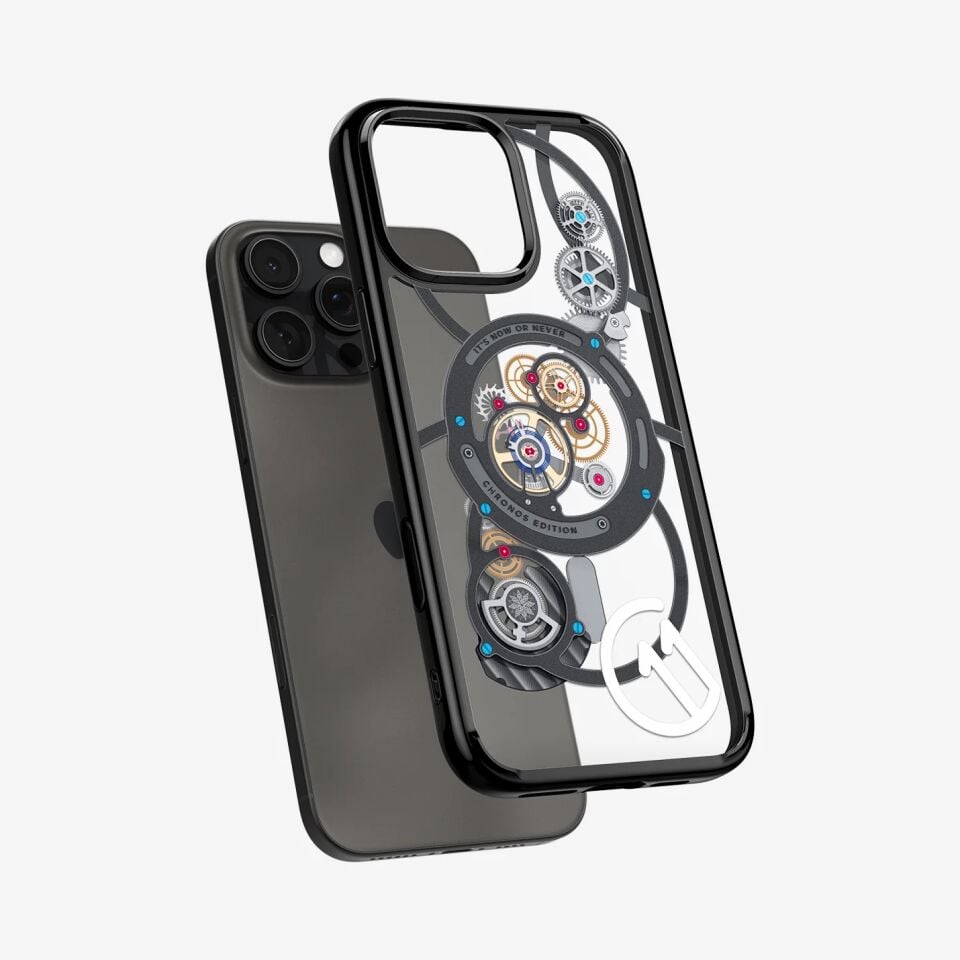 Spigen iPhone 16 Pro Kılıf Ultra Hybrid T (Kamera Buton Korumalı) MagFit MagSafe özellikli c11 Chronos