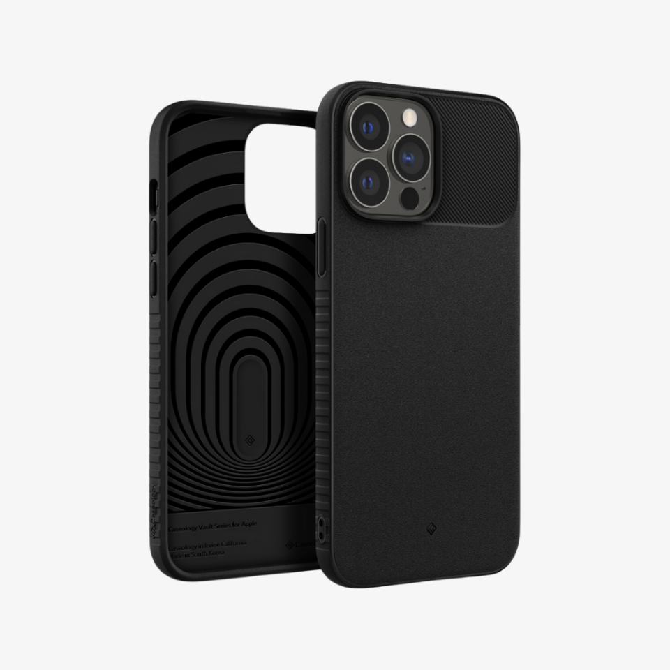 Spigen Caseology iPhone 13 Pro Max Kılıf Vault Matte Black