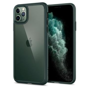 iPhone 11 Pro Max Kılıf, Spigen Ultra Hybrid Green
