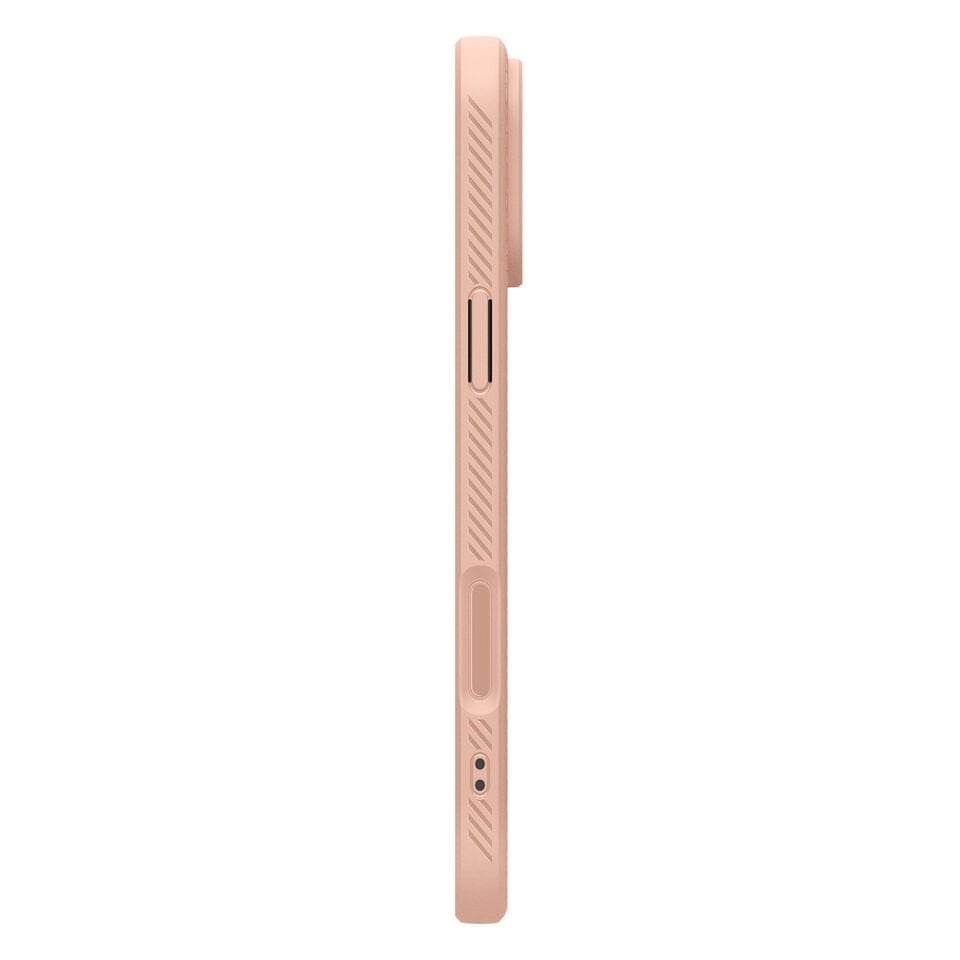 Spigen iPhone 17 Pro Max ince Kılıf Liquid Air Hava Kanalı Teknolojisi™ Askeri Sınıf Koruma Dokulu Yüzey Kapak Rose Titanium