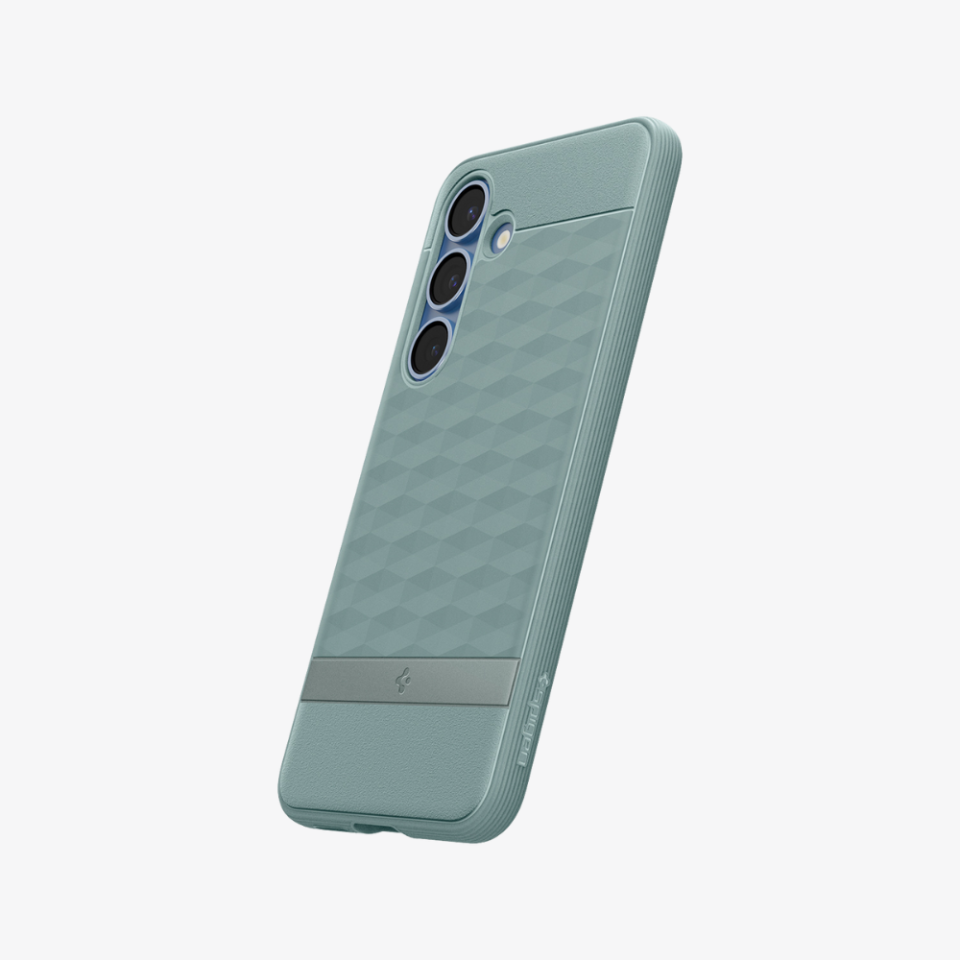 Spigen Caseology Galaxy S25 Kılıf Parallax Mag Özellikli Sage Green