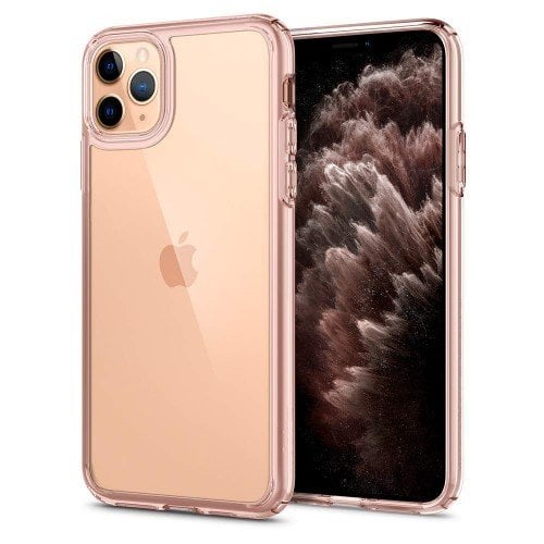 iPhone 11 Pro Kılıf, Spigen Ultra Hybrid Rose Crystal