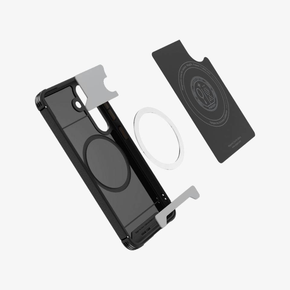 Spigen Galaxy S25 Kılıf Core Armor MagFit Özellikli Matte Black