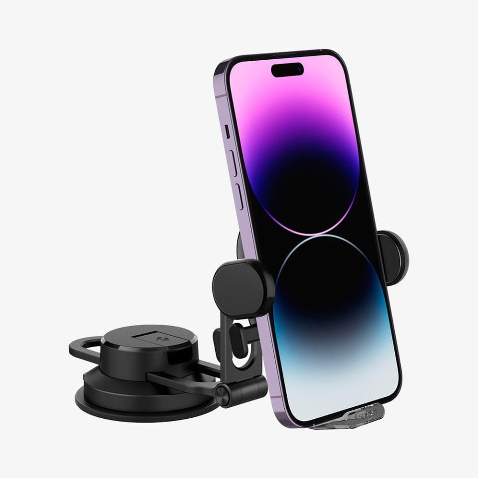 Spigen OneTap Evrensel Ön Konsol Araç Tutucu UTS35 Black