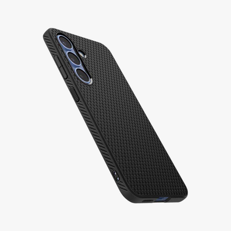 Spigen Galaxy S25 Kılıf Liquid Air Matte Black