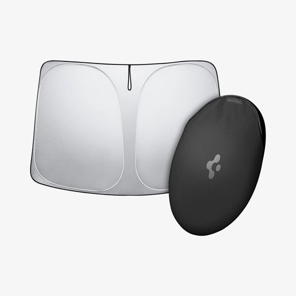 Spigen Tesla Model Y & 3 ile Uyumlu Katlanır Ön Cam Güneşlik UV Protection TO260