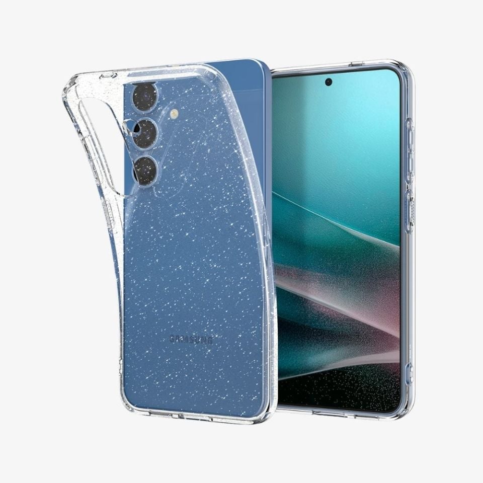 Spigen Galaxy S25 Kılıf Liquid Crystal Glitter Crystal Quartz Crystal Quartz