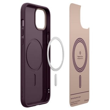 iPhone 15 Plus Kılıf, Caseology Nano Pop Mag (MagSafe Uyumlu) Burgundy Bean