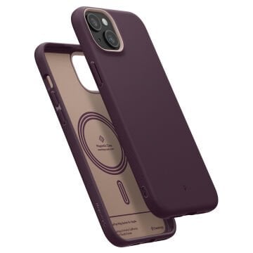 iPhone 15 Plus Kılıf, Caseology Nano Pop Mag (MagSafe Uyumlu) Burgundy Bean