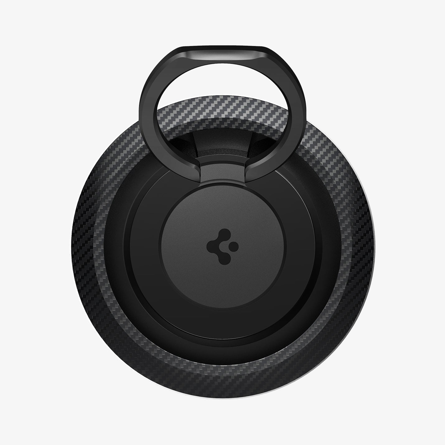 Spigen MagFit O-Mag Ring Manyetik Telefon Tutucu MagSafe iPhone 15 / iPhone 14 / iPhone 13 / iPhone 12 serisi ile Uyumlu Carbon