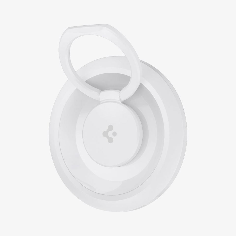 Spigen MagFit O-Mag Ring Manyetik Telefon Tutucu MagSafe iPhone 15 / iPhone 14 / iPhone 13 / iPhone 12 serisi ile Uyumlu White