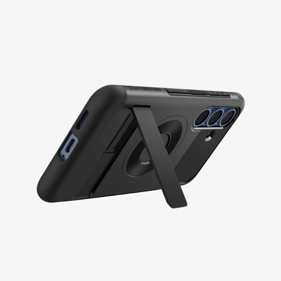 Spigen Galaxy S25 Kılıf Slim Armor MagFit Özellikli Black