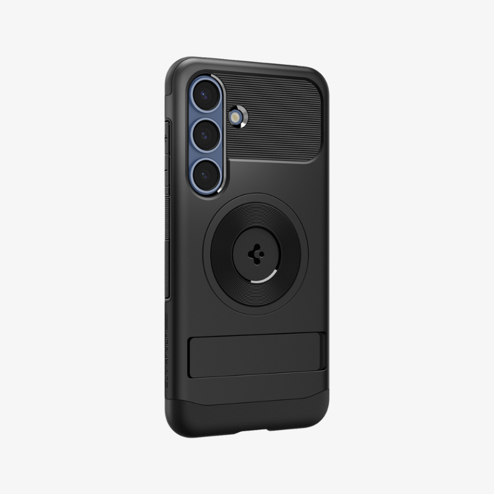 Spigen Galaxy S25 Kılıf Slim Armor MagFit Özellikli Black