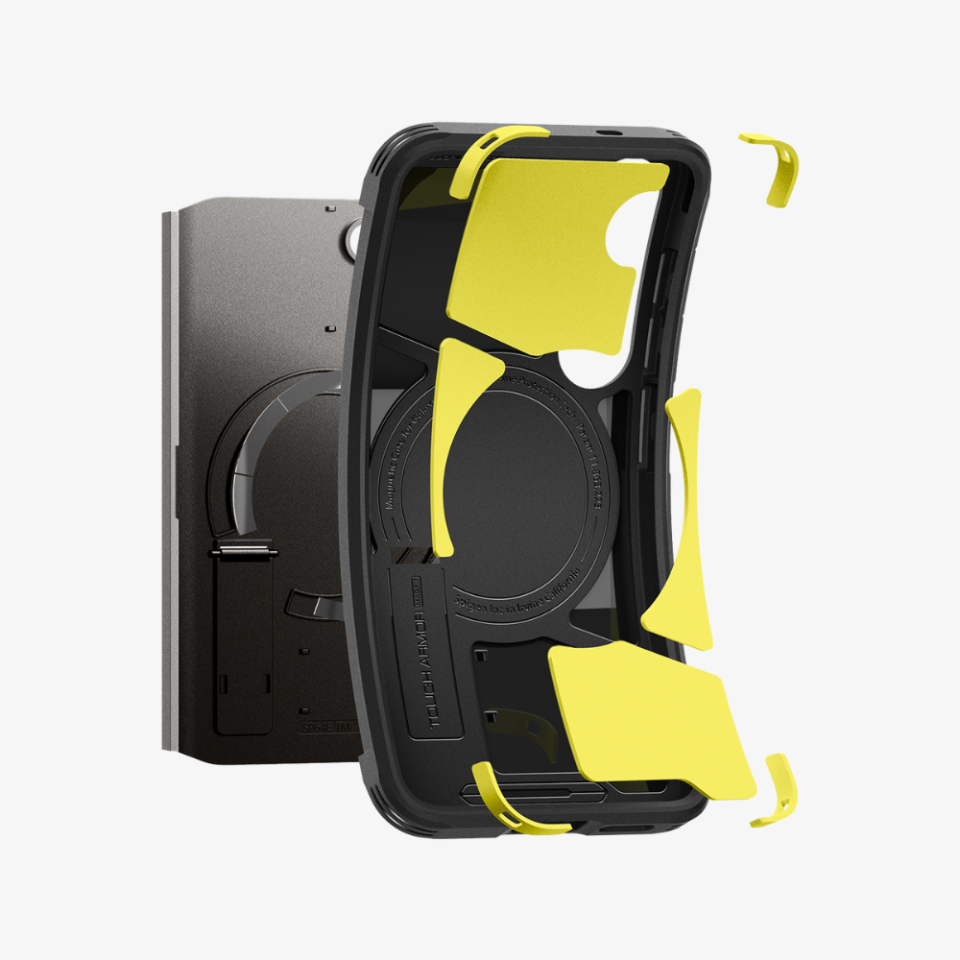 Spigen Galaxy S25 Kılıf Tough Armor AI MagFit Özellikli Black