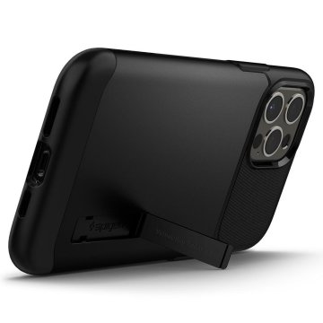 iPhone 12 Pro Max Kılıf, Spigen Slim Armor Black